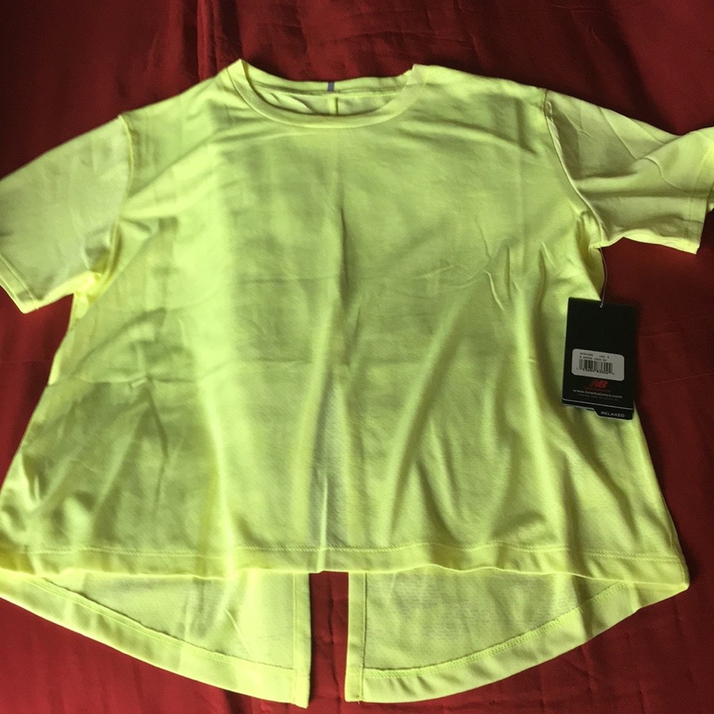 New Balance Athletic Speed Jacquard Shirt Small